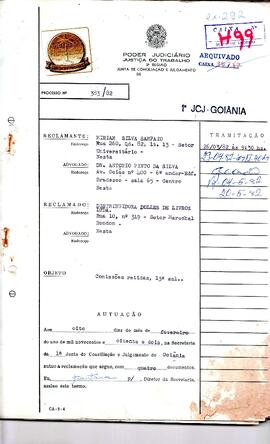 Reclamação Trabalhista 383/1982