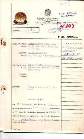 Reclamação Trabalhista 1523/1982