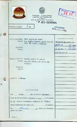 Reclamação Trabalhista 1632/1979