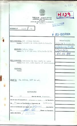 Reclamação Trabalhista 3510/1983