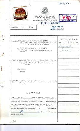 Reclamação Trabalhista 357/1981