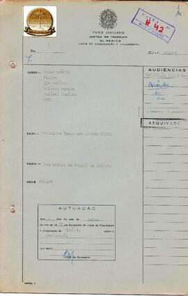 Reclamação Trabalhista 689/1971