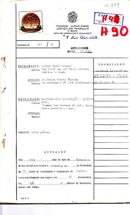 Reclamação Trabalhista 409/1981