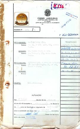 Reclamação Trabalhista 3162/1983