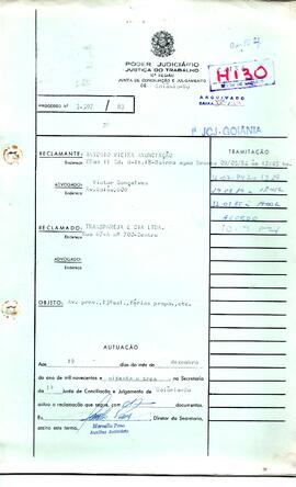 Reclamação Trabalhista 3597/1983