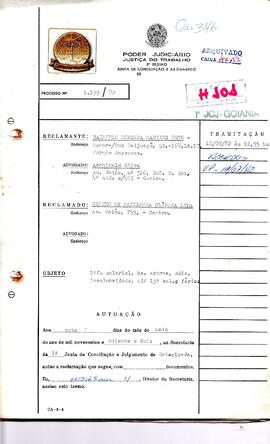 Reclamação Trabalhista 1199 /1982