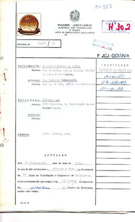 Reclamação Trabalhista 1717/1982