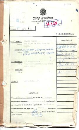 Reclamação Trabalhista 3389/1983