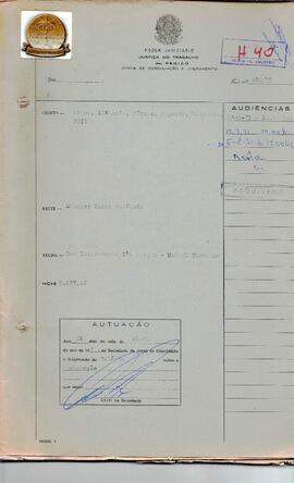 Reclamação Trabalhista 482/1971