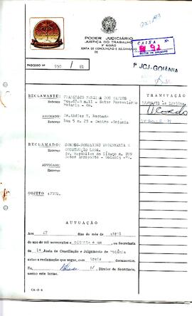 Reclamação Trabalhista 950/1981