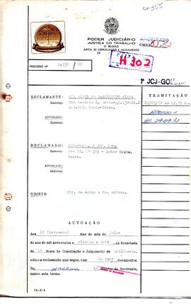 Reclamação Trabalhista 1730/1982