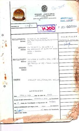 Reclamação Trabalhista 1048/1982