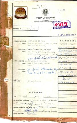 Reclamação Trabalhista 1917/1983