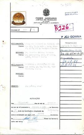 Reclamação Trabalhista 3130/1983