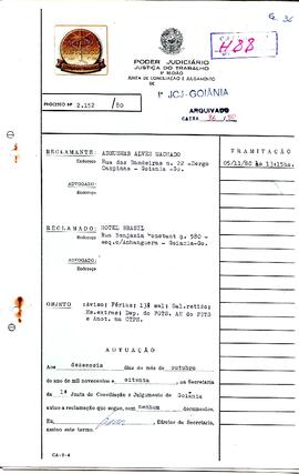 Reclamação Trabalhista 2152/1980