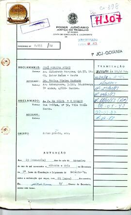 Reclamação Trabalhista 2653/1982