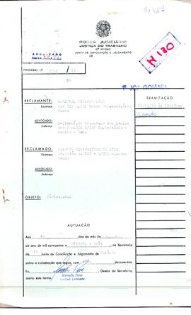 Reclamação Trabalhista 3587/1983