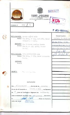 Reclamação Trabalhista 3243/1983