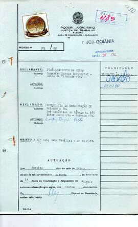 Reclamação Trabalhista 583/1980