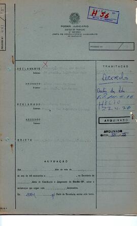 Reclamação Trabalhista 441/1975