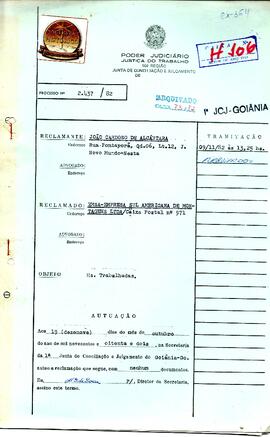 Reclamação Trabalhista 2437/1982
