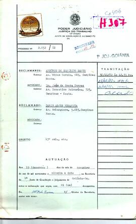 Reclamação Trabalhista 2652/1982