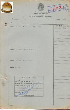 Reclamação Trabalhista 403/1971