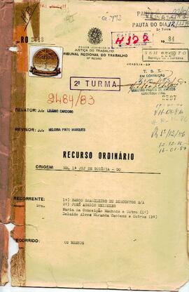 Reclamação Trabalhista 2484/1983
