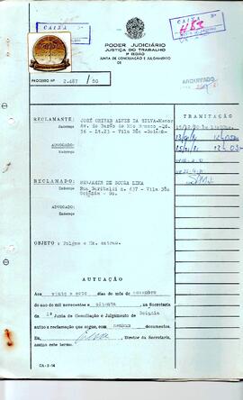 Reclamação Trabalhista 2487/1980