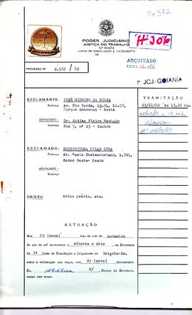 Reclamação Trabalhista 2582/1982