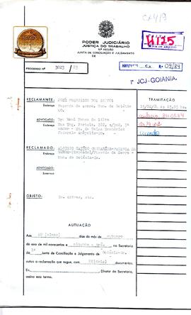 Reclamação Trabalhista 3023/1983