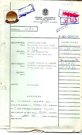 Reclamação Trabalhista 1376/1983