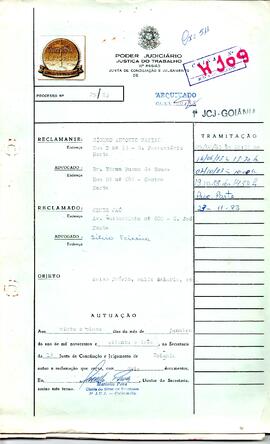 Reclamação Trabalhista 252/1983