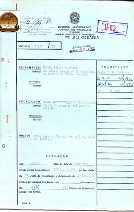 Reclamação Trabalhista 1520/1979