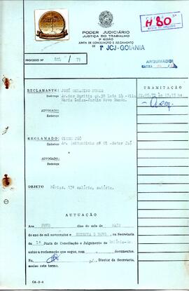 Reclamação Trabalhista 824/1979