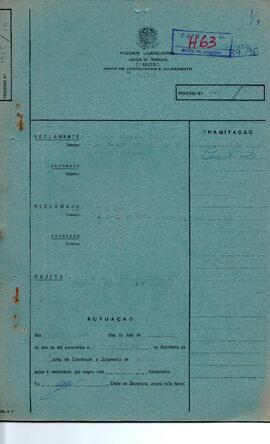 Reclamação Trabalhista 1965/1976
