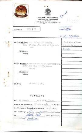 Reclamação Trabalhista 1945/1983