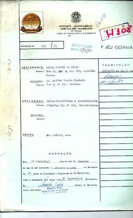 Reclamação Trabalhista 189/1983