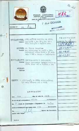 Reclamação Trabalhista 724/1980