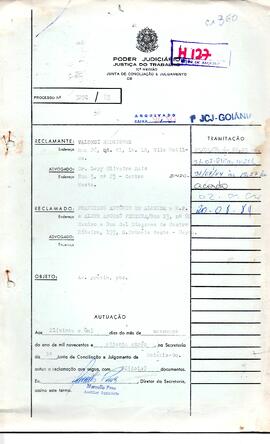 Reclamação Trabalhista 3292/1983
