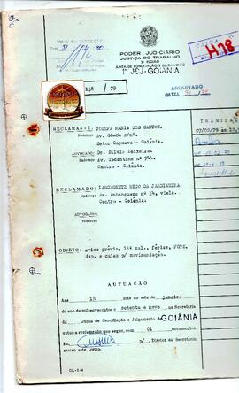 Reclamação Trabalhista 138/1979