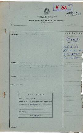 Reclamação Trabalhista 470/1975