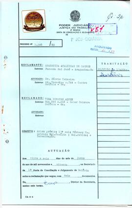 Reclamação Trabalhista 1368/1980