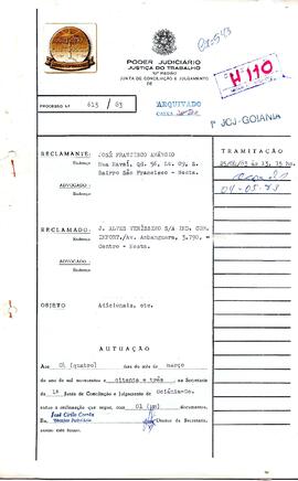 Reclamação Trabalhista 613/1983