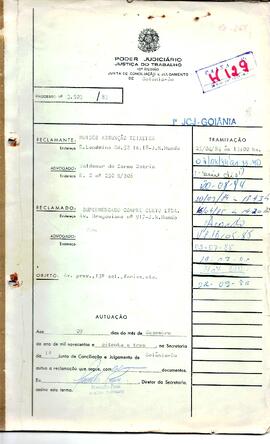 Reclamação Trabalhista 3503/1983