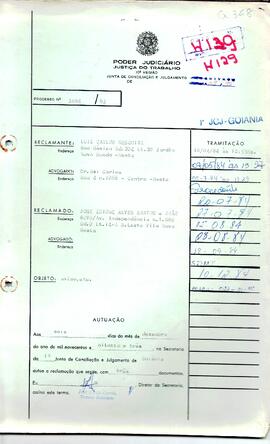 Reclamação Trabalhista 3464/1983