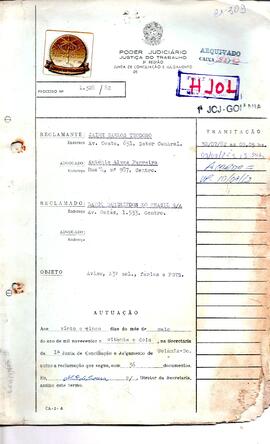 Reclamação Trabalhista 1328/1982