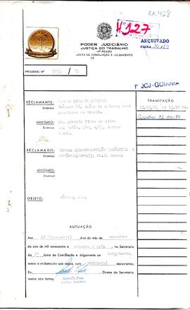 Reclamação Trabalhista 3254/1983