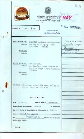Reclamação Trabalhista 264/1980