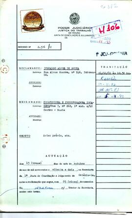 Reclamação Trabalhista 2376/1982